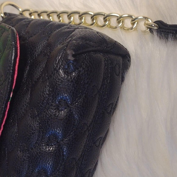 Betsey Johnson quilted Bow shoulder bag - Picture 7 of 16